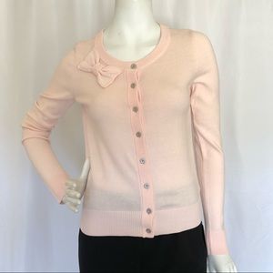🔥SALE🔥Maison Jules Bow Pink Cardigan